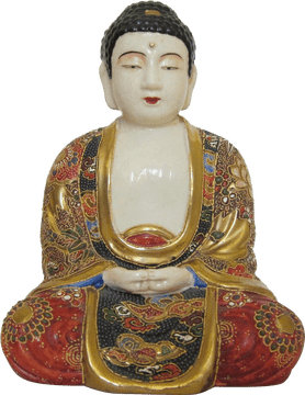Exquisite Buddha of Serenity and Peace PNG