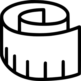 Flexible Measuring Tape for Accurate Measurements PNG