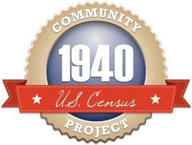 Community Project Name Badge 1940 U S Census PNG