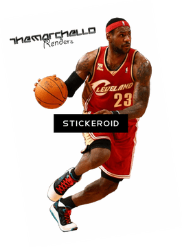 Dynamic Sport Action Basketball Star in Motion PNG