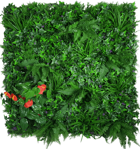 Artificial Intelligence in a Lush Green Landscape PNG