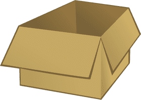 Open Golden Box of Possibilities PNG