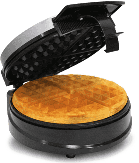Waffle Delight The Perfect Golden Treat PNG