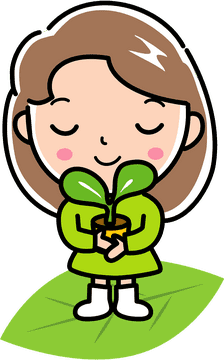 Joyful Ecology Nurturing Nature’s Growth PNG