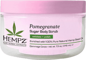 Pomegranate Essence Deodorant and Body Scrub PNG