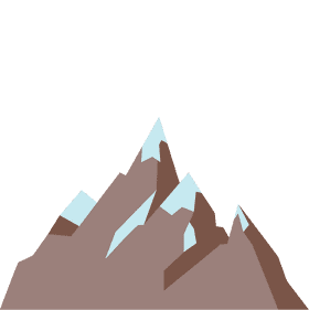 Majestic Mountain Peaks at Dusk PNG