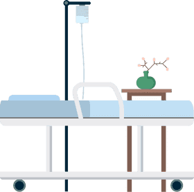 Comfort and Care in the Hospital Room PNG