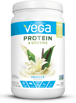 Vega Vanilla Protein Shaker with Greens PNG