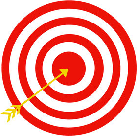 Focused Goal Hitting Your Target with Precision PNG