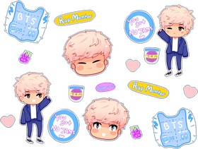 Rap Monster Jams and Vibes PNG