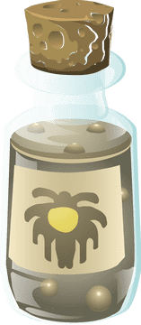Mystical Ink Bottle of Enchanted Secrets PNG
