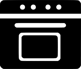 Cozy Cotton Oven Mitt for Safe Baking PNG