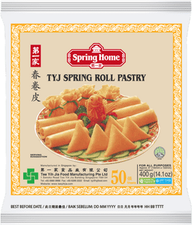 Spring Home Fresh Delights of Spring Rolls PNG