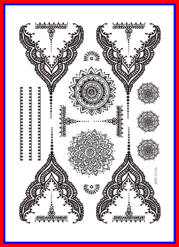 Intricate Tattoo Designs Inspired by Mandala Art PNG