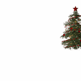 Festive Holiday Tree of Joy PNG