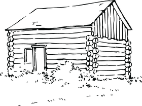 Serene Mountain Cabin Retreat PNG