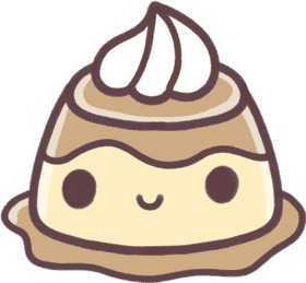 Cute Creamy Food Delight PNG