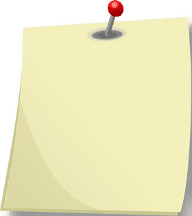 Creative Ideas on a Sticky Note Board PNG