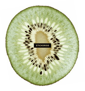 Fresh and Juicy Kiwi Fruit Delight PNG
