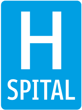 Hospital Emergency Services Ahead PNG