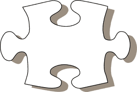 Blank Jigsaw Puzzle Piece for Creative Designs PNG