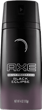 AXE Deodorant Black Eclipse Daily Fragrance PNG