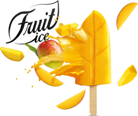 Tropical Fruit Splash Popsicle Delight PNG