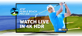 Pebble Beach Pro-Am Golf Live in 4K PNG