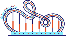 Paint Roller Coaster Adventure PNG