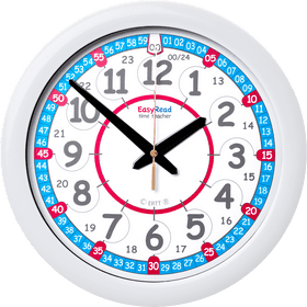 EasyRead Time Teacher Clock PNG