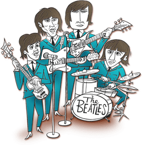 Timeless Harmony Music Notes of The Beatles PNG