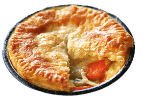 Golden Pumpkin Pie Delight PNG