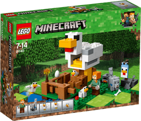 LEGO Minecraft Chicken Coop Adventure Set PNG