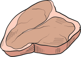 Fresh Cuts of Juicy Meat Delight PNG