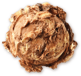 Decadent Chocolate Swirl Ice Cream Delight PNG