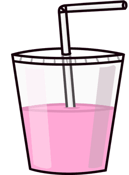 Mango Smoothie Delight in a Chilled Cup PNG