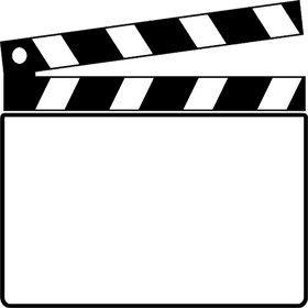 Classic Movie Clapperboard for Filmmaking Enthusiasts PNG