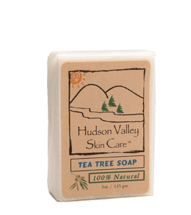 Natural Tea Tree Soap from Hudson Valley Skin Care PNG