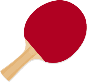 Classic Tennis Racket with a Bold Design PNG