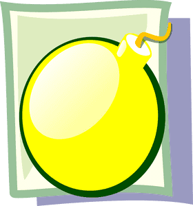 Bright Citrus Bath Bomb Bliss PNG