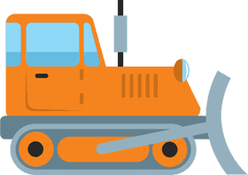 Dynamic Bulldozer for Heavy-Duty Terrain Manipulation PNG