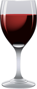 Reflections of Broken Glass and Red Wine PNG