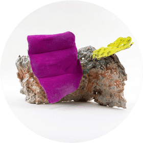 Creative Presentation of Abstract Sculpture PNG