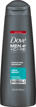 Dove Men+Care Aqua Impact Fortifying Shampoo PNG