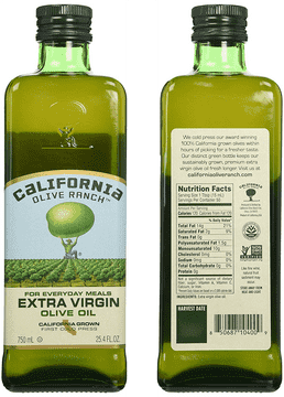 California Extra Virgin Olive Oil for Everyday Enjoyment PNG