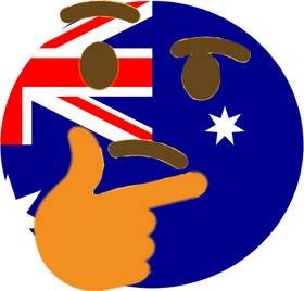 Fidgeting with Curiosity Down Under PNG
