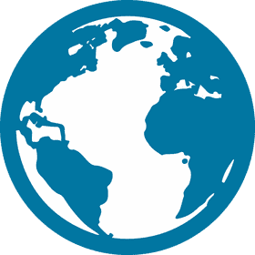 Blue Globe of Earthly Wonders PNG