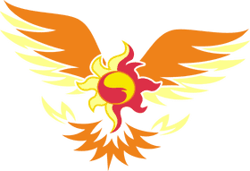 Elegant Sunset Phoenix Rising PNG