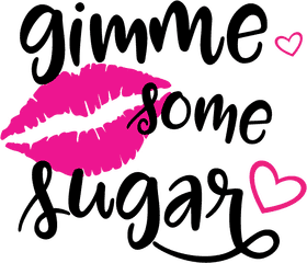 Lipstick Kisses of Love PNG
