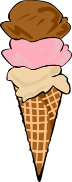 Delightful Layers of Ice Cream Bliss PNG